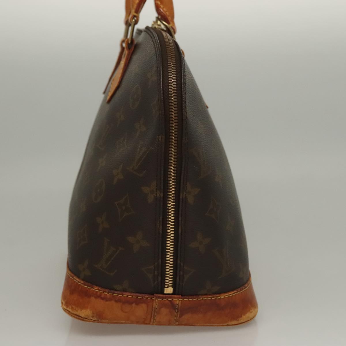 LOUIS VUITTON Monogram Alma Hand Bag M51130 LV Auth 134149