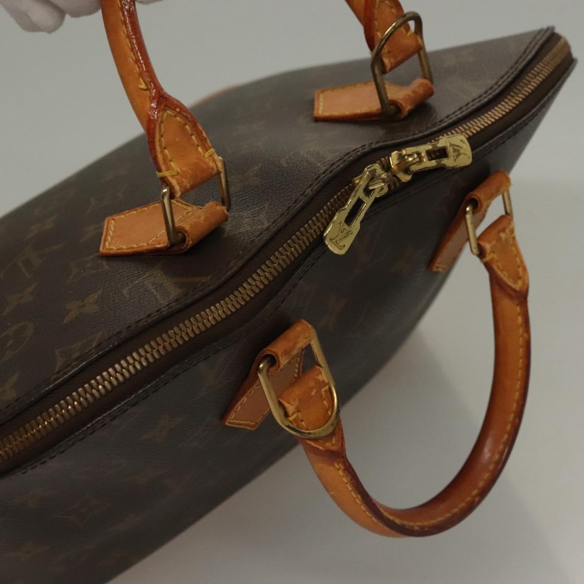 LOUIS VUITTON Monogram Alma Hand Bag M51130 LV Auth 134149