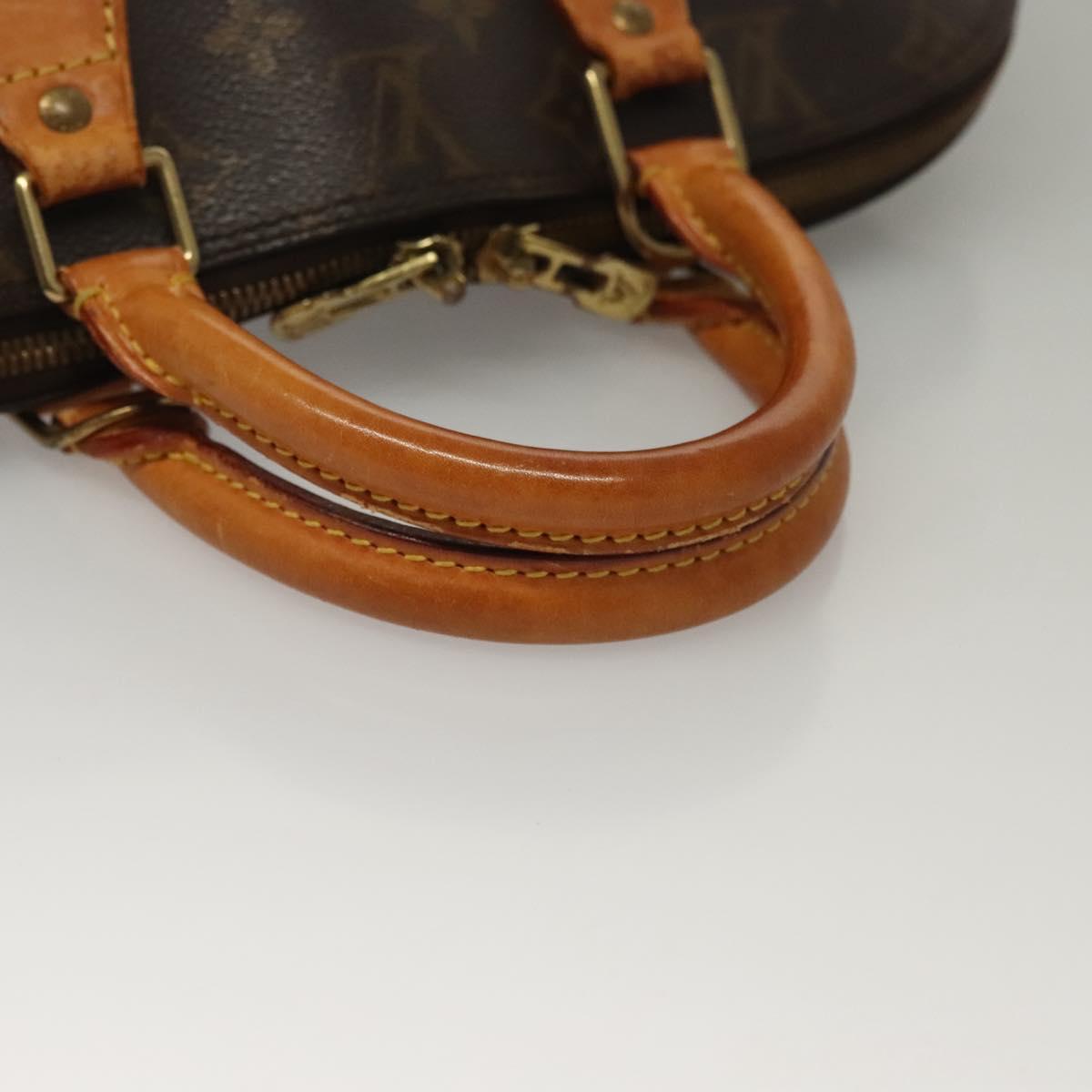 LOUIS VUITTON Monogram Alma Hand Bag M51130 LV Auth 134149