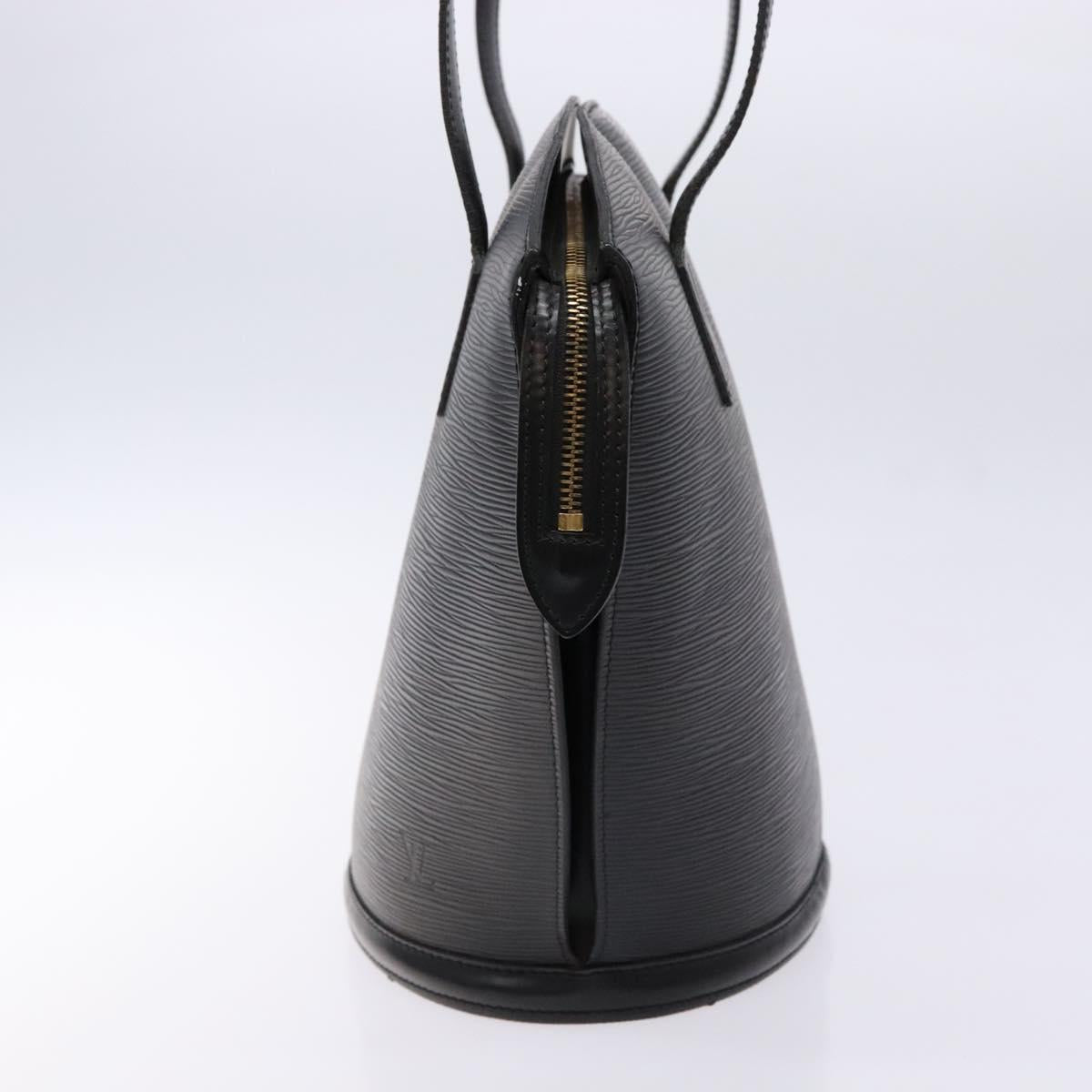 LOUIS VUITTON Epi Saint Jacques Shopping Shoulder Bag Black M52262 Auth 134163