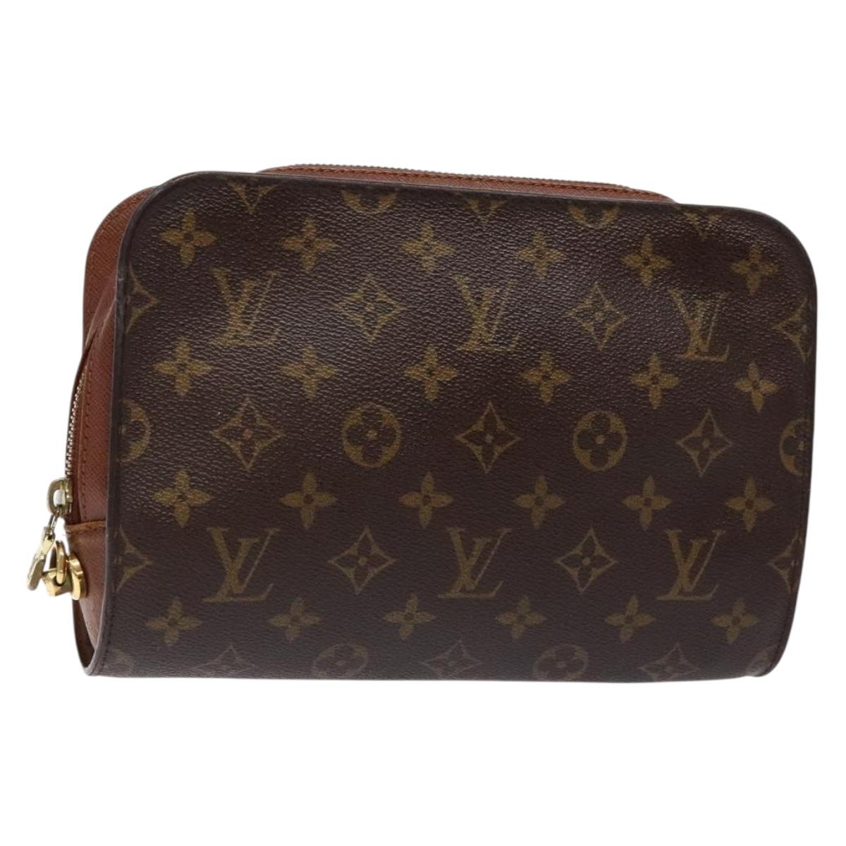 LOUIS VUITTON Monogram Orsay Clutch Bag M51790 LV Auth 134165