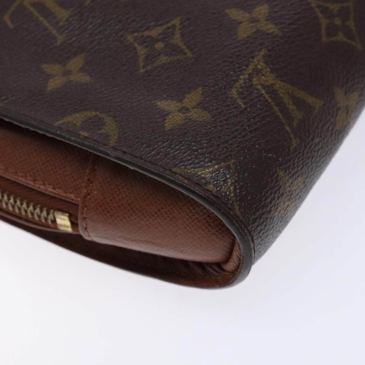 LOUIS VUITTON Monogram Orsay Clutch Bag M51790 LV Auth 134165