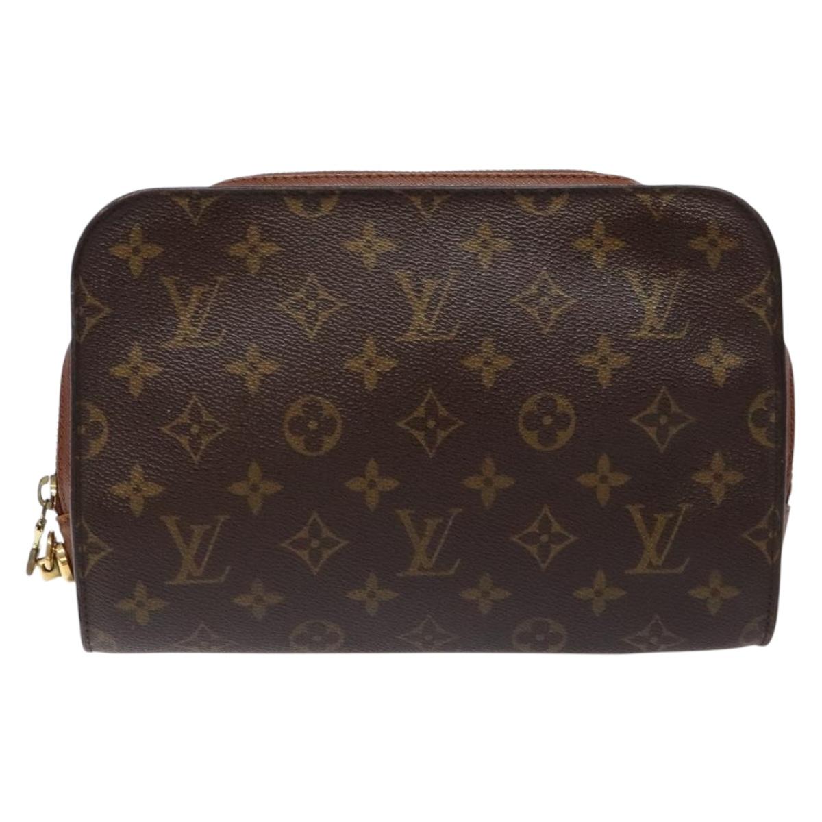LOUIS VUITTON Monogram Orsay Clutch Bag M51790 LV Auth 134165