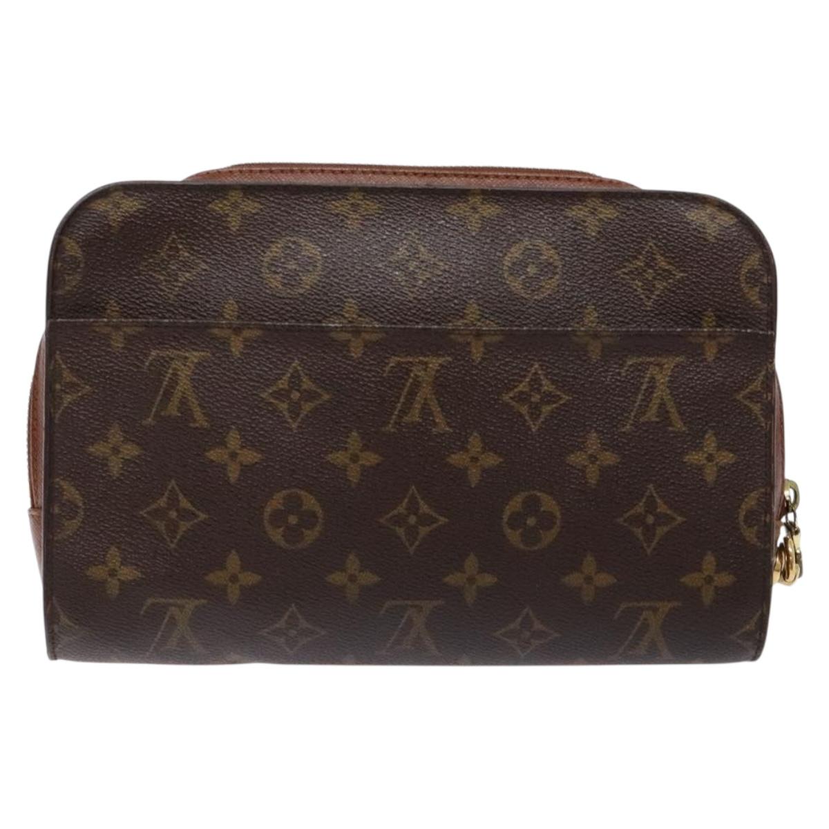 LOUIS VUITTON Monogram Orsay Clutch Bag M51790 LV Auth 134165