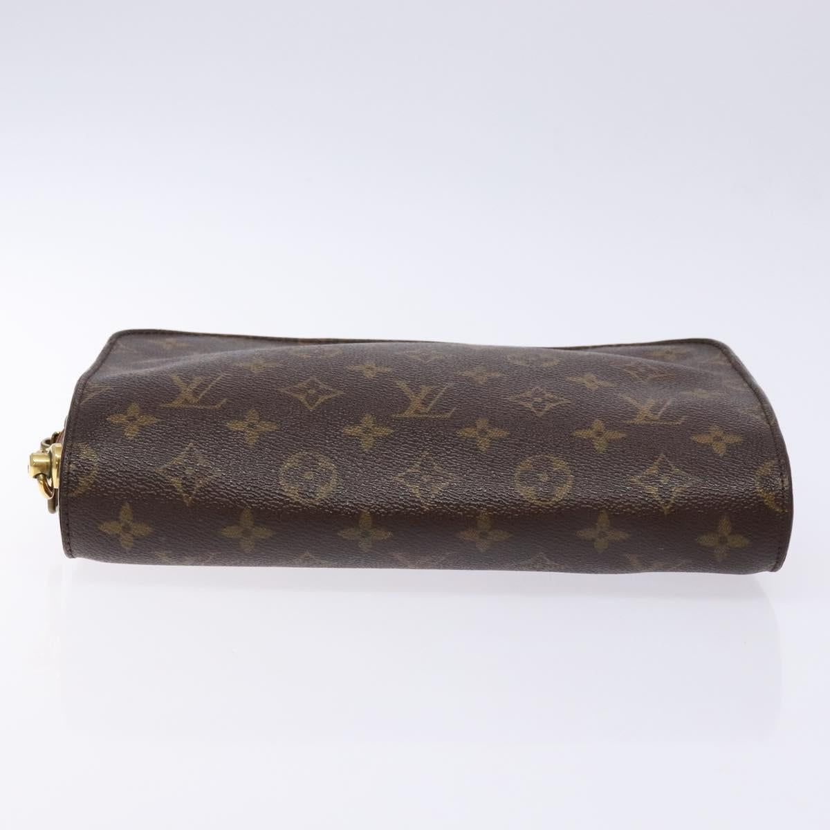 LOUIS VUITTON Monogram Orsay Clutch Bag M51790 LV Auth 134165