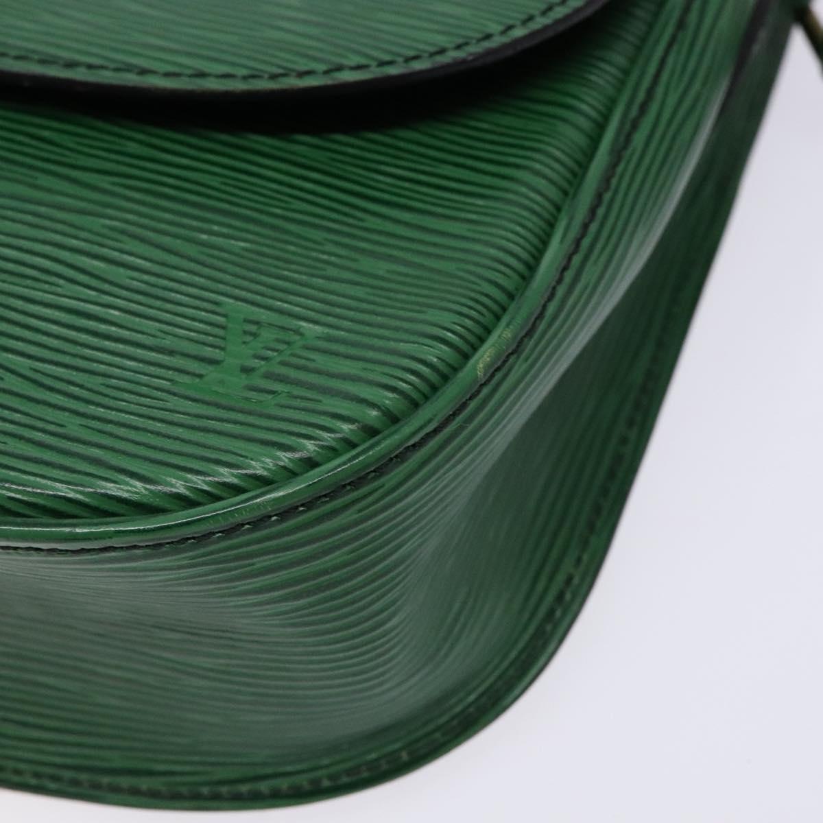 LOUIS VUITTON Epi Saint Cloud GM Shoulder Bag Green M52194 LV Auth 134184