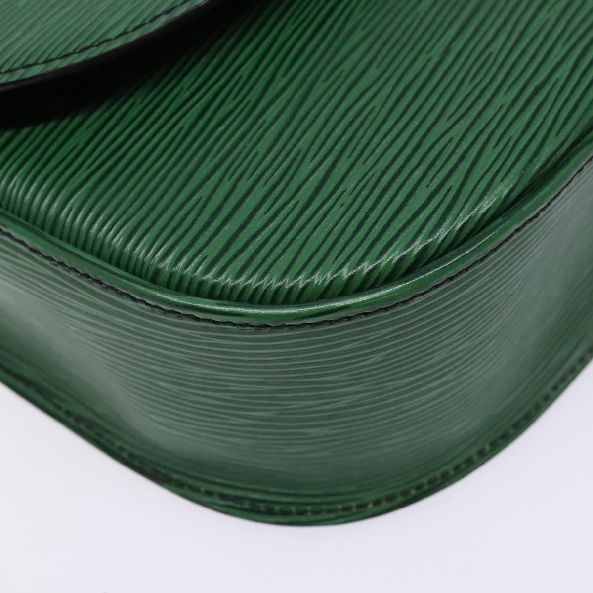 LOUIS VUITTON Epi Saint Cloud GM Shoulder Bag Green M52194 LV Auth 134184