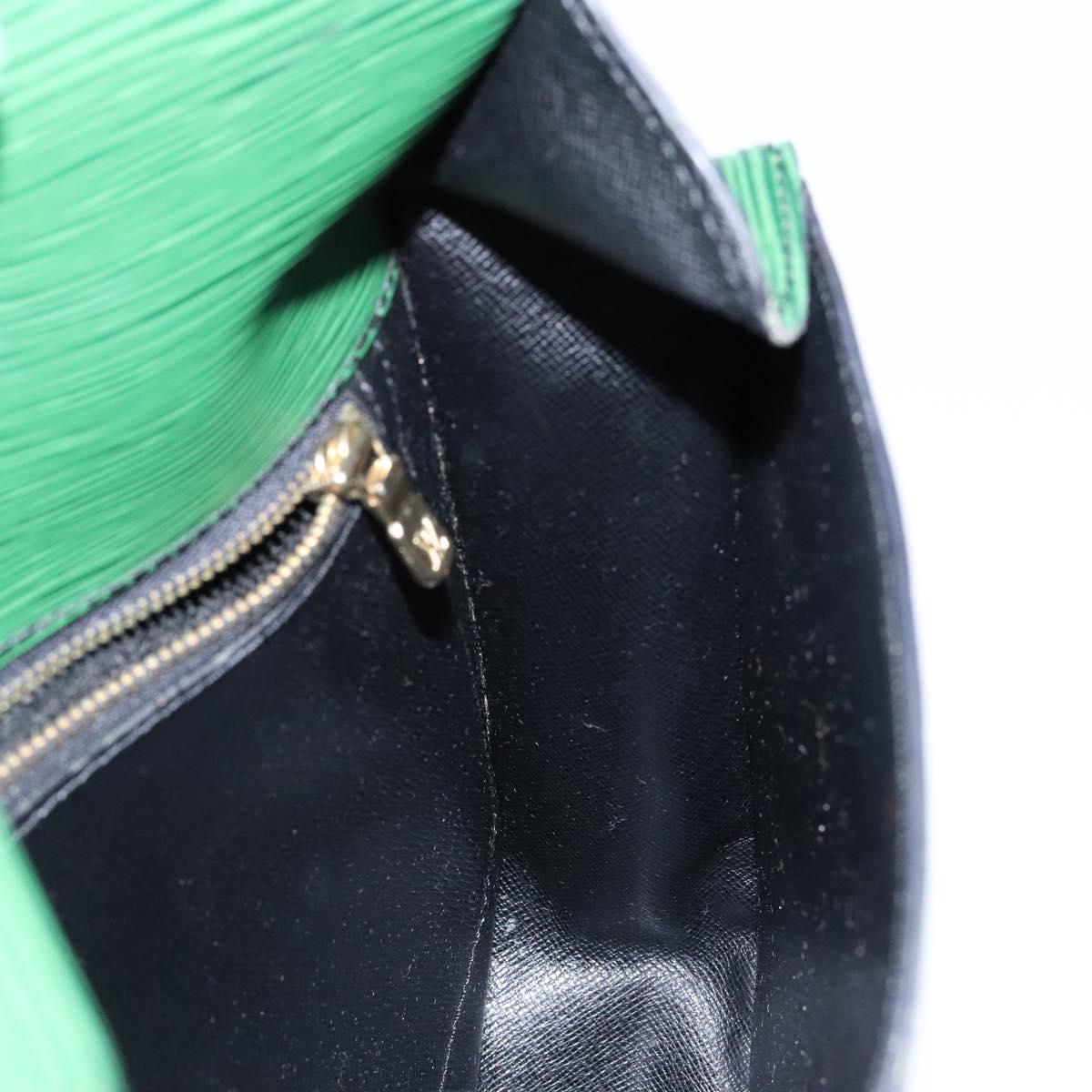 LOUIS VUITTON Epi Saint Cloud GM Shoulder Bag Green M52194 LV Auth 134184
