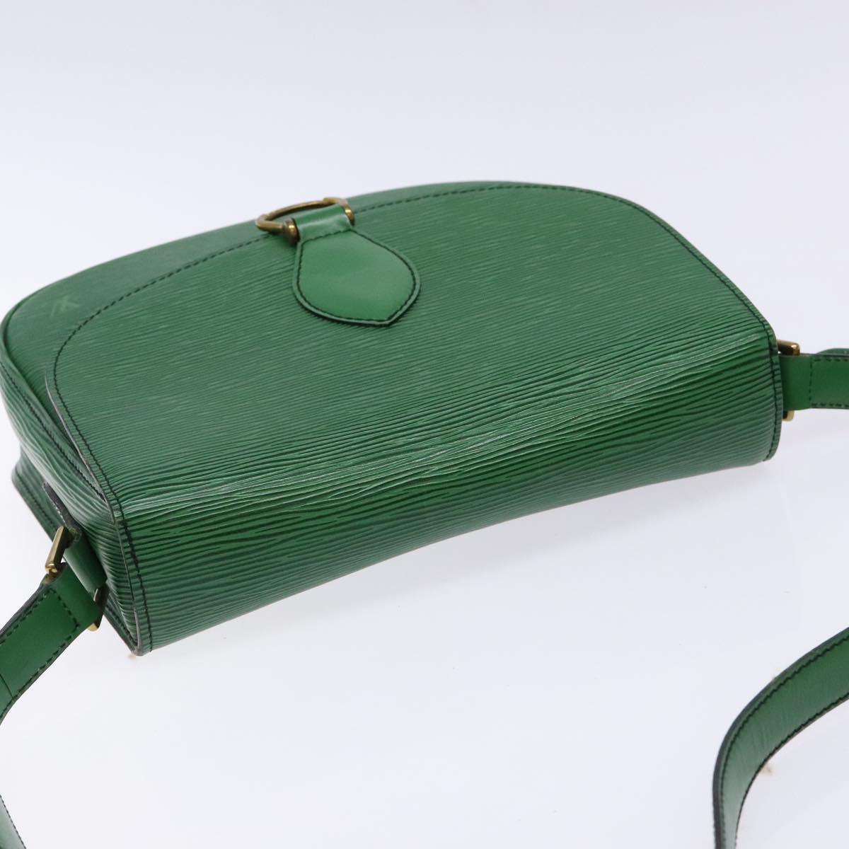 LOUIS VUITTON Epi Saint Cloud GM Shoulder Bag Green M52194 LV Auth 134184