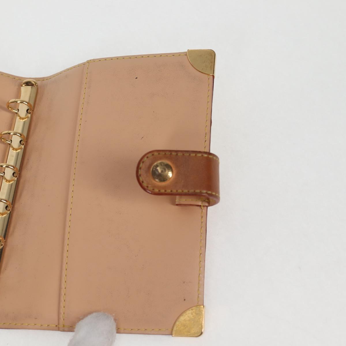 LOUIS VUITTON Multicolor Agenda PM Day Planner Cover White R21074 Auth 134196
