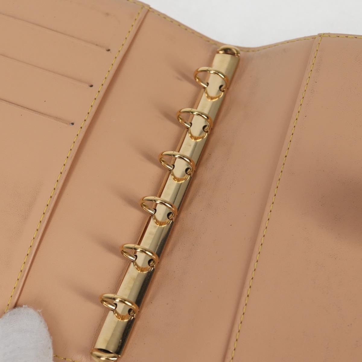 LOUIS VUITTON Multicolor Agenda PM Day Planner Cover White R21074 Auth 134196