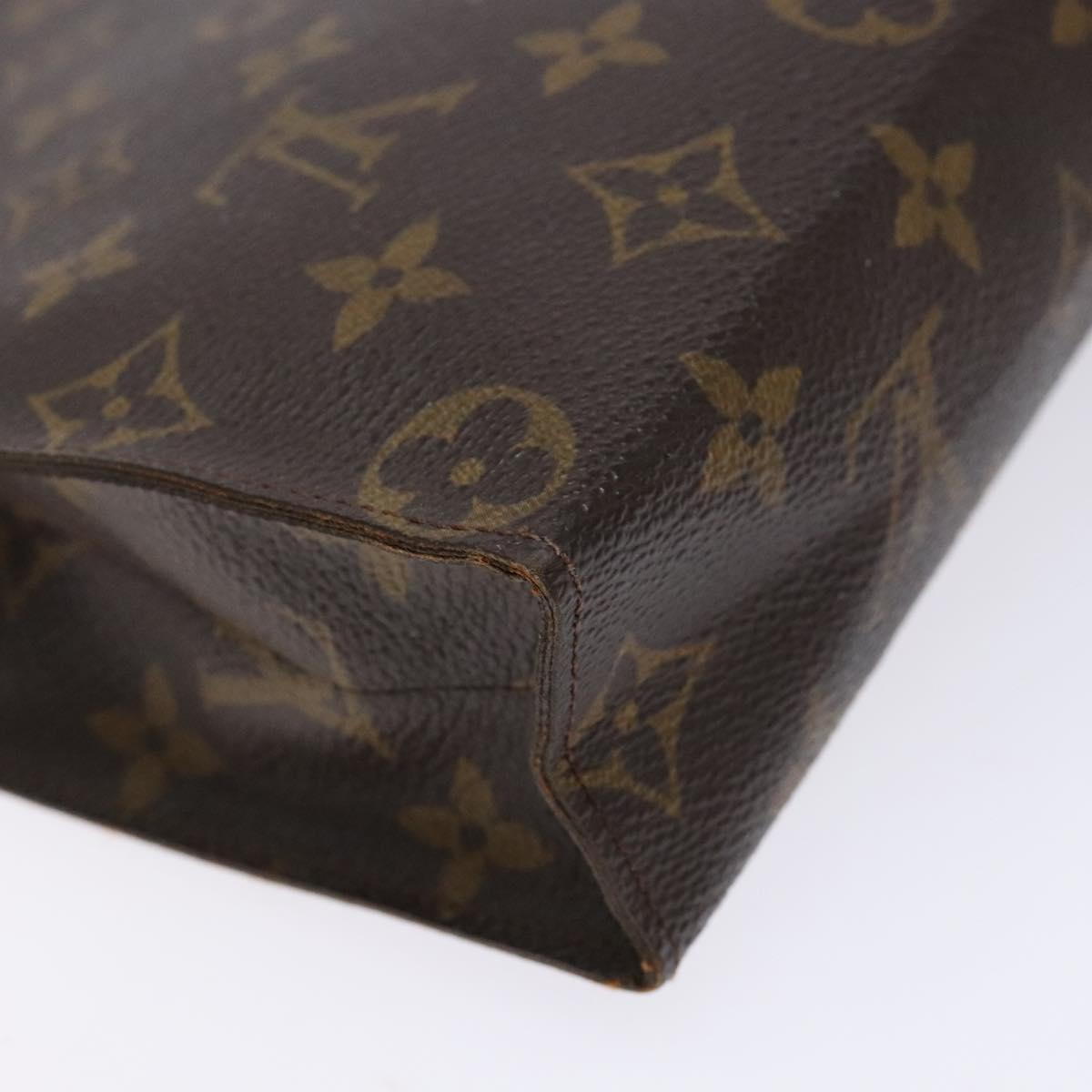 LOUIS VUITTON Monogram Poche Toilette 26 Pouch M47542 LV Auth 134223