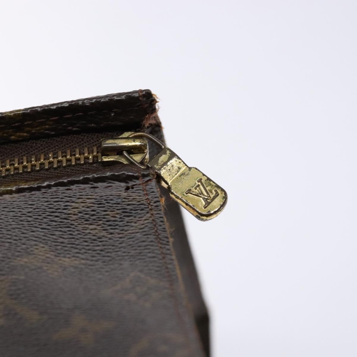 LOUIS VUITTON Monogram Poche Toilette 26 Pouch M47542 LV Auth 134223