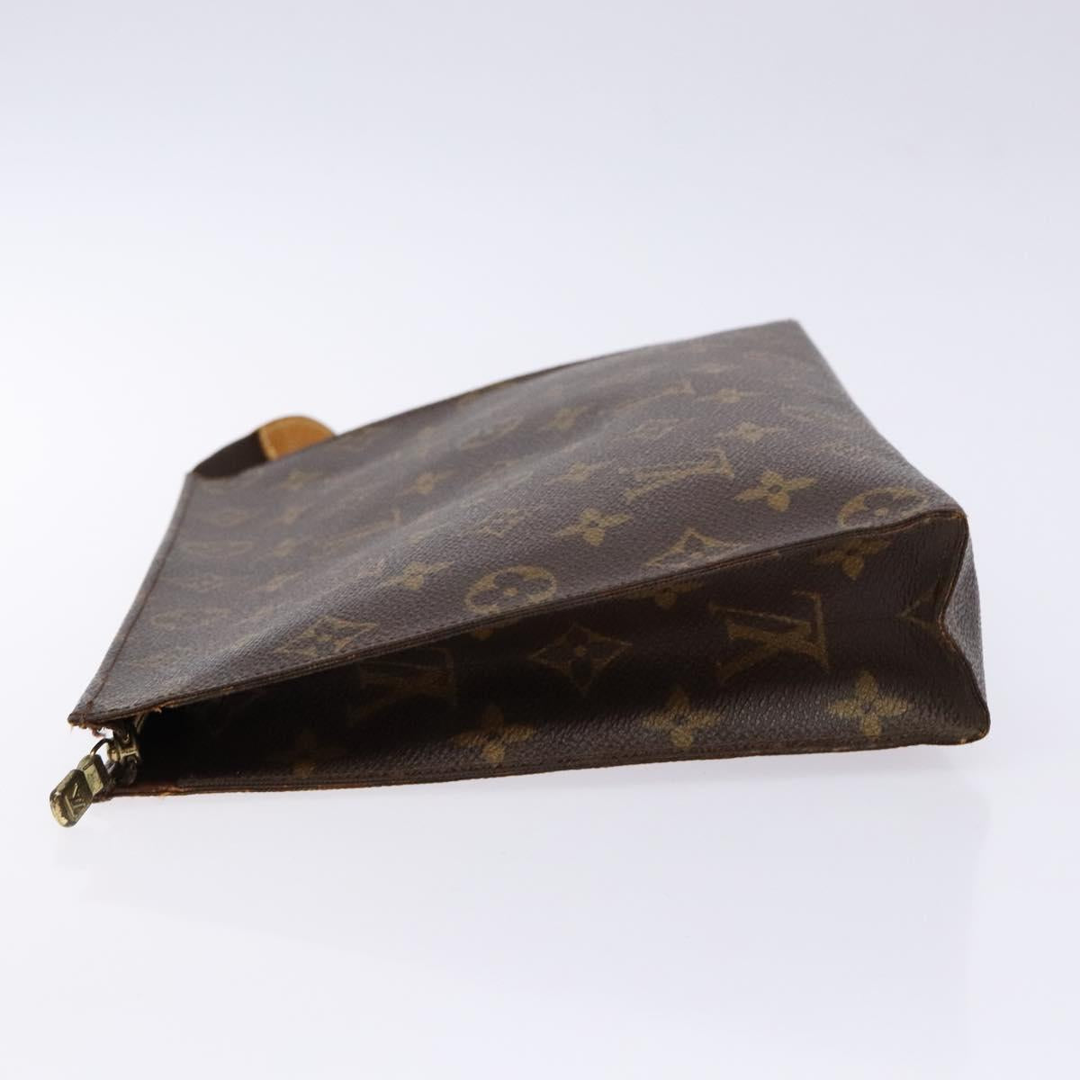 LOUIS VUITTON Monogram Poche Toilette 26 Pouch M47542 LV Auth 134223
