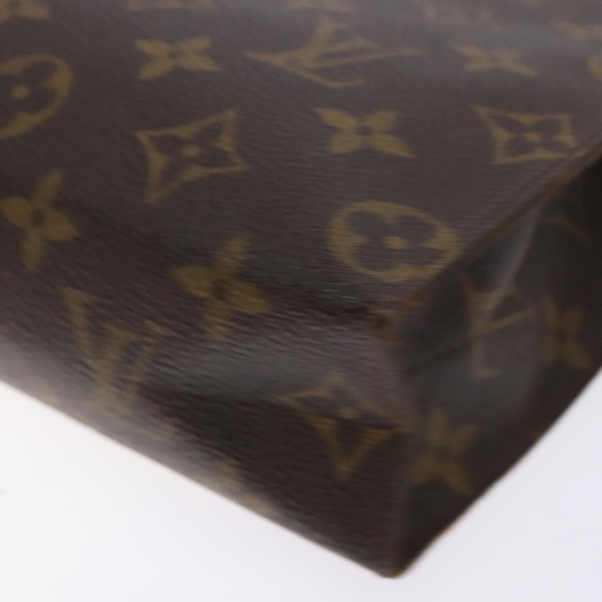 LOUIS VUITTON Monogram Poche Toilette 26 Pouch M47542 LV Auth 134223