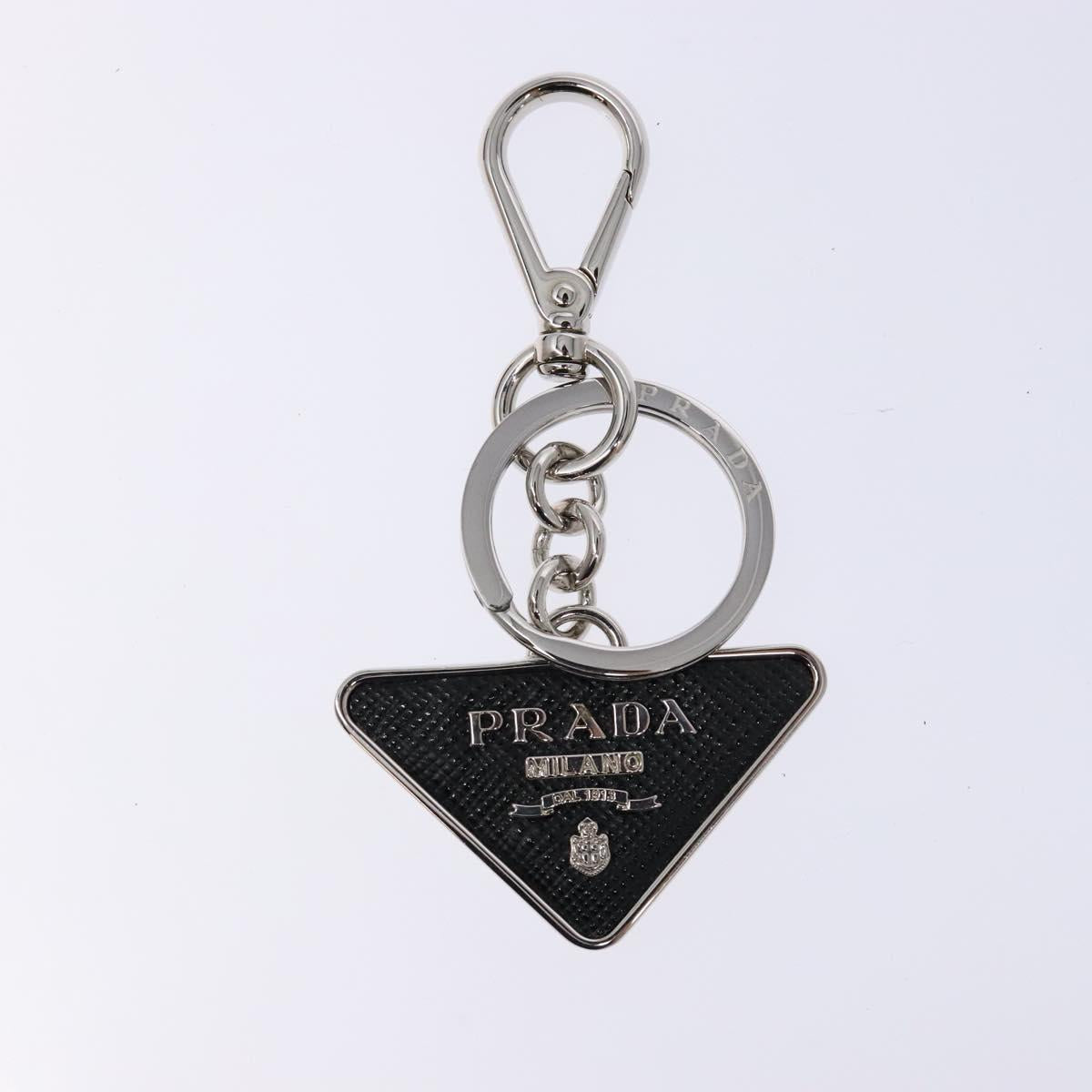 PRADA Key Charm metal Silver Auth 134252V