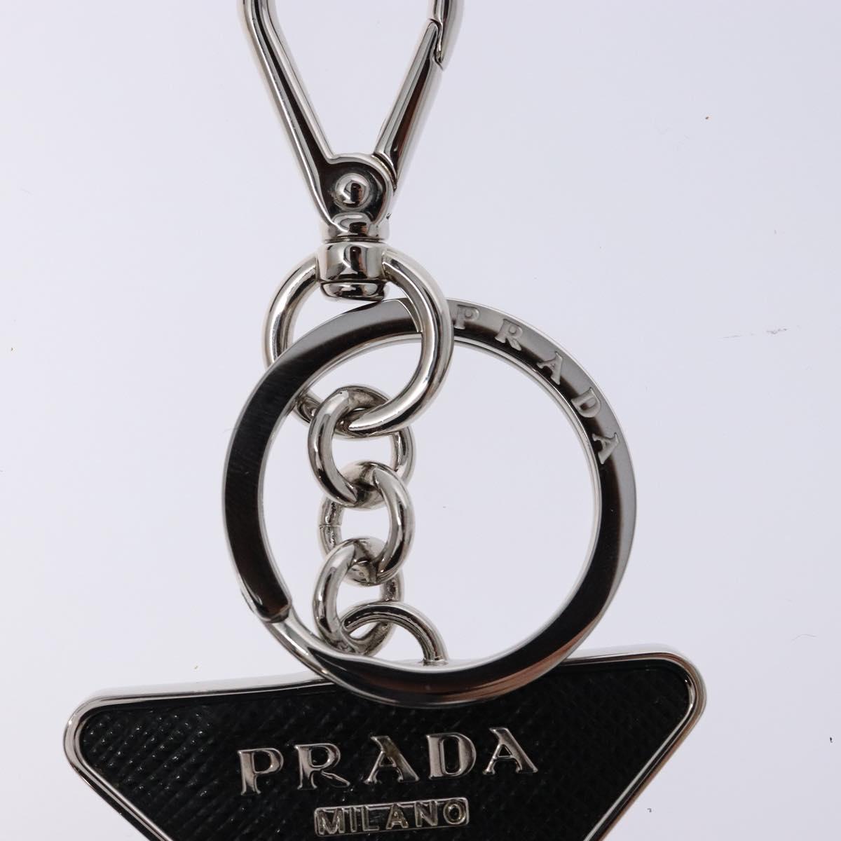 PRADA Key Charm metal Silver Auth 134252V