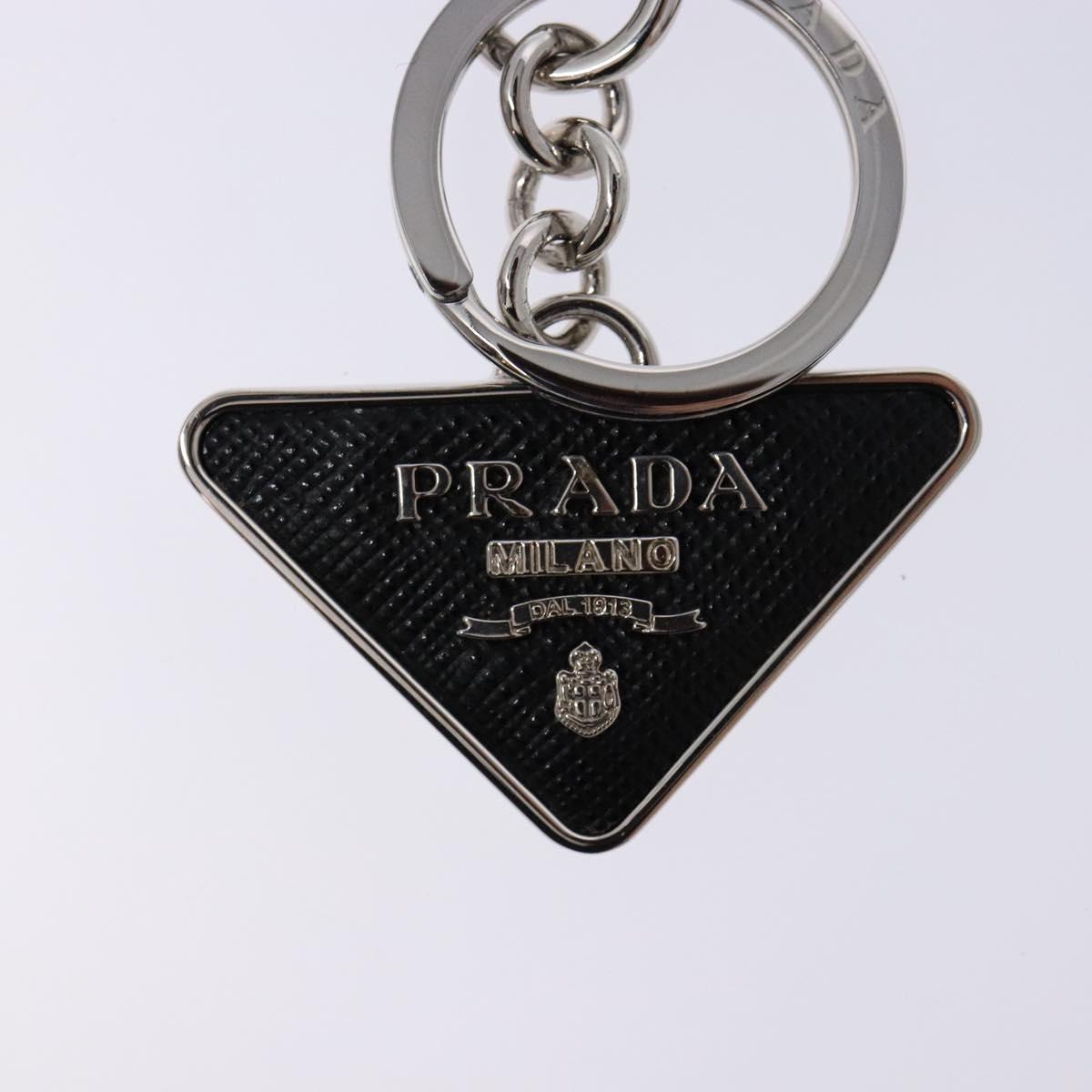PRADA Key Charm metal Silver Auth 134252V