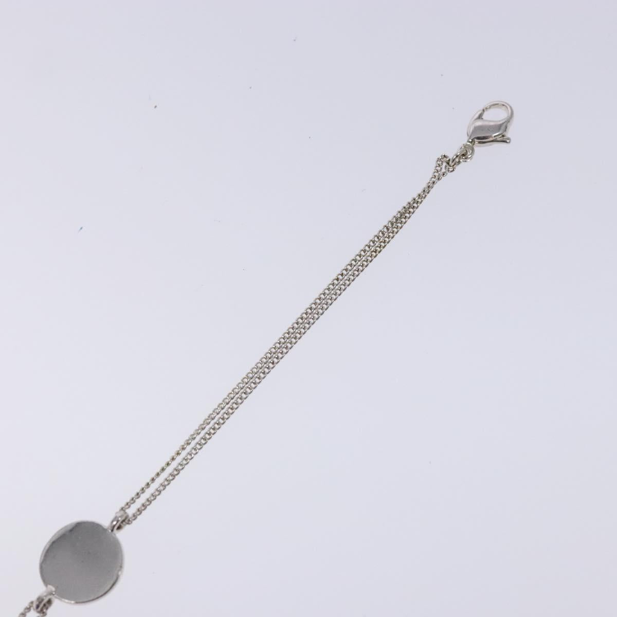 Christian Dior Bracelet metal Silver Auth 134256