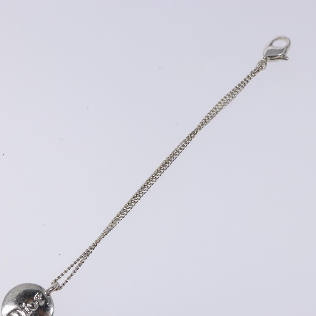 Christian Dior Bracelet metal Silver Auth 134256