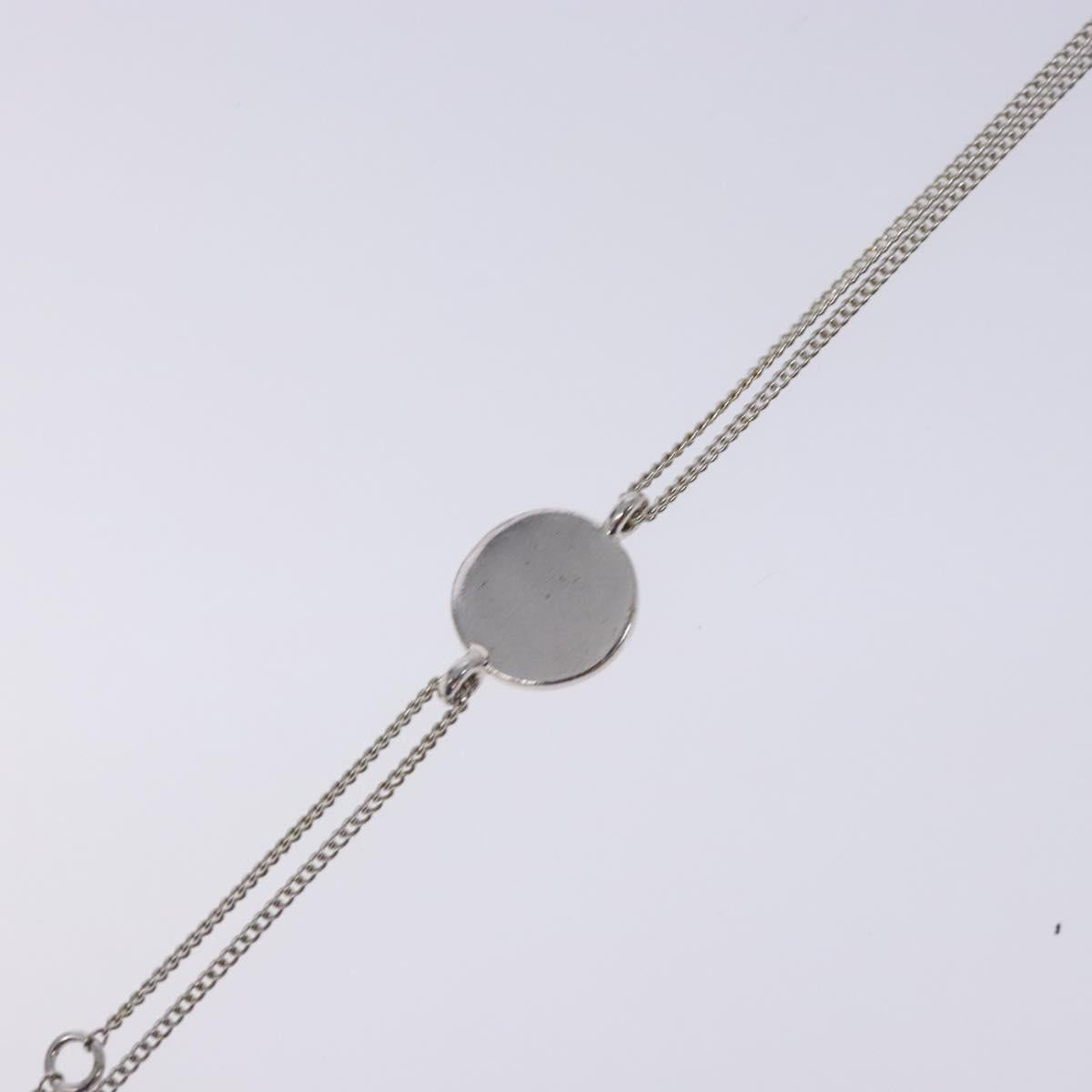 Christian Dior Bracelet metal Silver Auth 134256