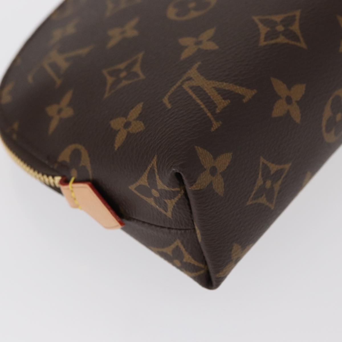 LOUIS VUITTON Monogram Pochette Cosmetic GM Cosmetic Pouch M47353 Auth 134357AM