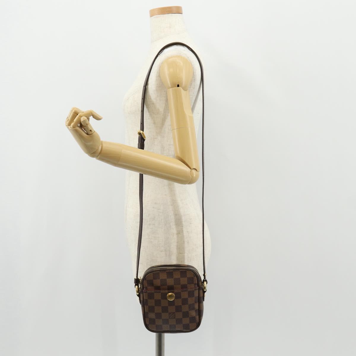 LOUIS VUITTON Damier Ebene Lift Shoulder Bag N60009 LV Auth 134362V