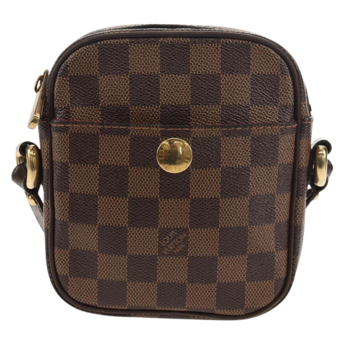 LOUIS VUITTON Damier Ebene Lift Shoulder Bag N60009 LV Auth 134362V