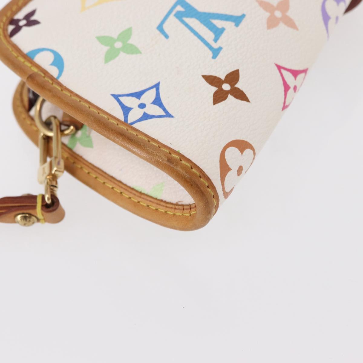 LOUIS VUITTON Monogram Multicolor Shirley Bag White M40049 LV Auth 134364AV