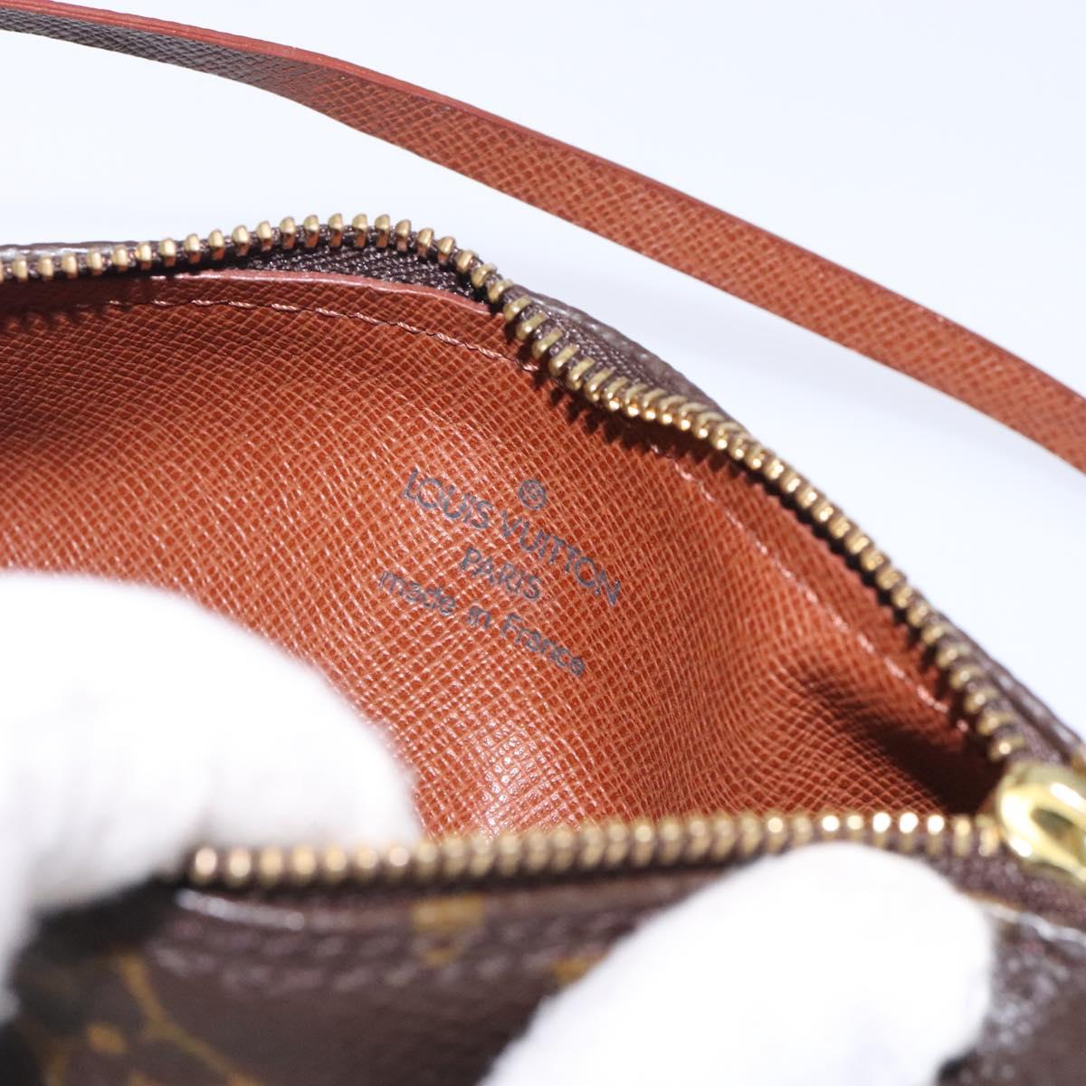LOUIS VUITTON Monogram Papillon Pouch LV Auth 134376