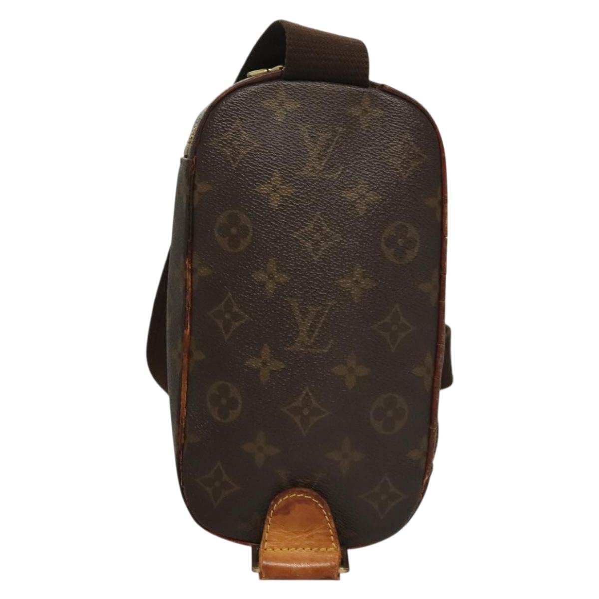 LOUIS VUITTON Monogram Pochette Gange Shoulder Bag M51870 LV Auth 134384