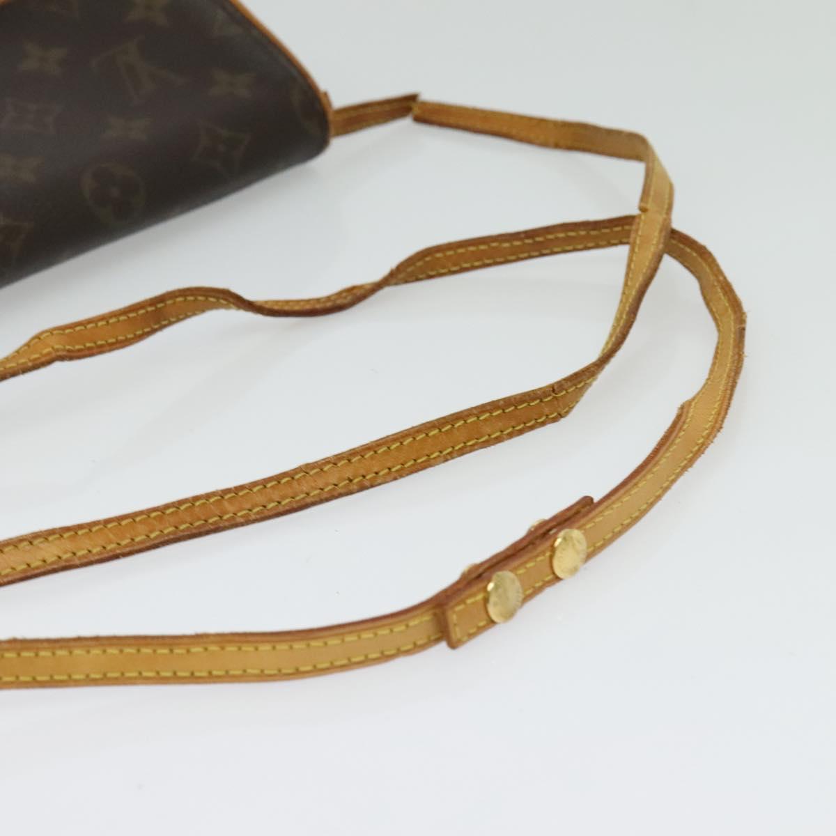 LOUIS VUITTON Monogram Pochette Twin GM Shoulder Bag M51852 LV Auth 134386