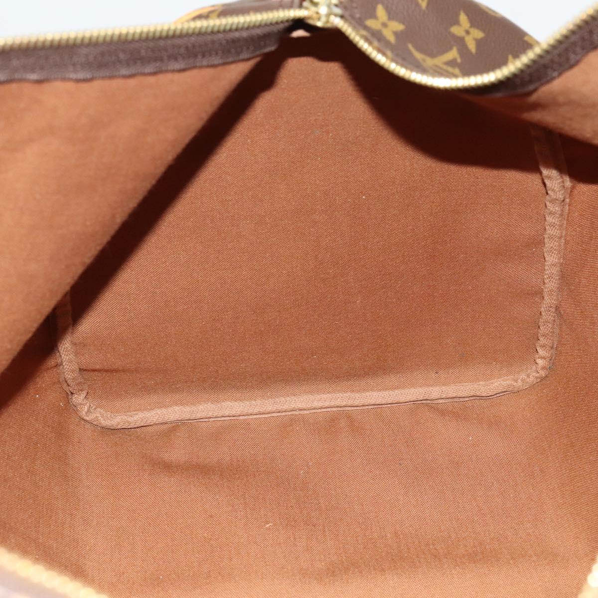 LOUIS VUITTON Monogram Keepall 55 Boston Bag M41424 LV Auth 134390