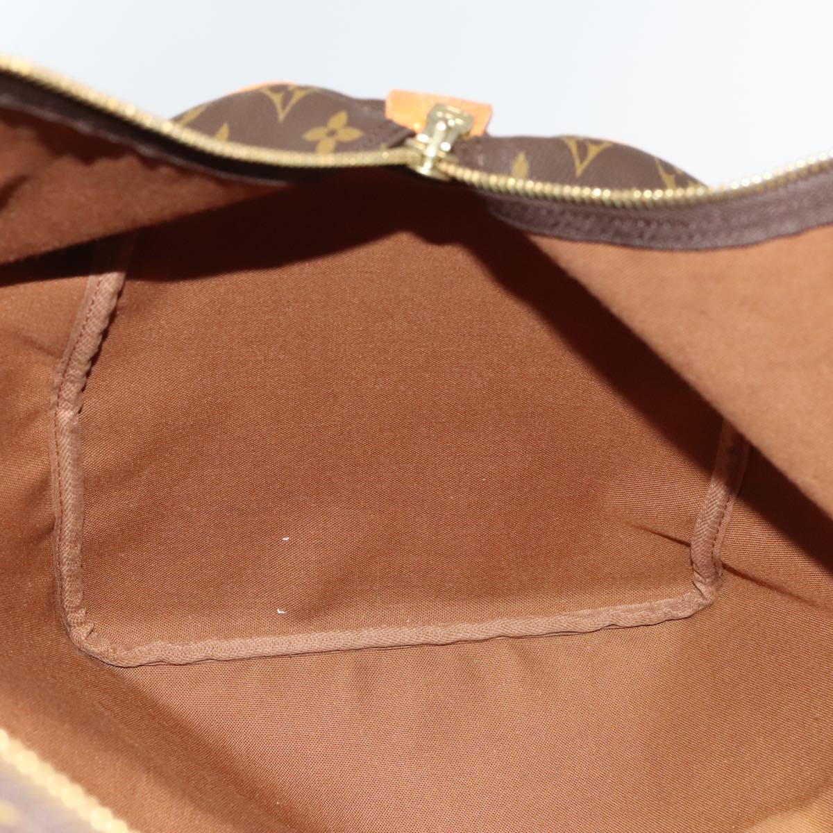 LOUIS VUITTON Monogram Keepall 55 Boston Bag M41424 LV Auth 134390A