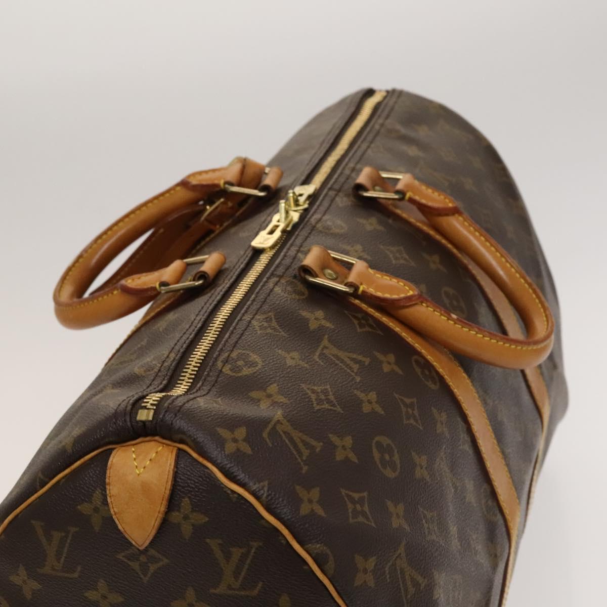 LOUIS VUITTON Monogram Keepall 45 Boston Bag M41428 LV Auth 134391