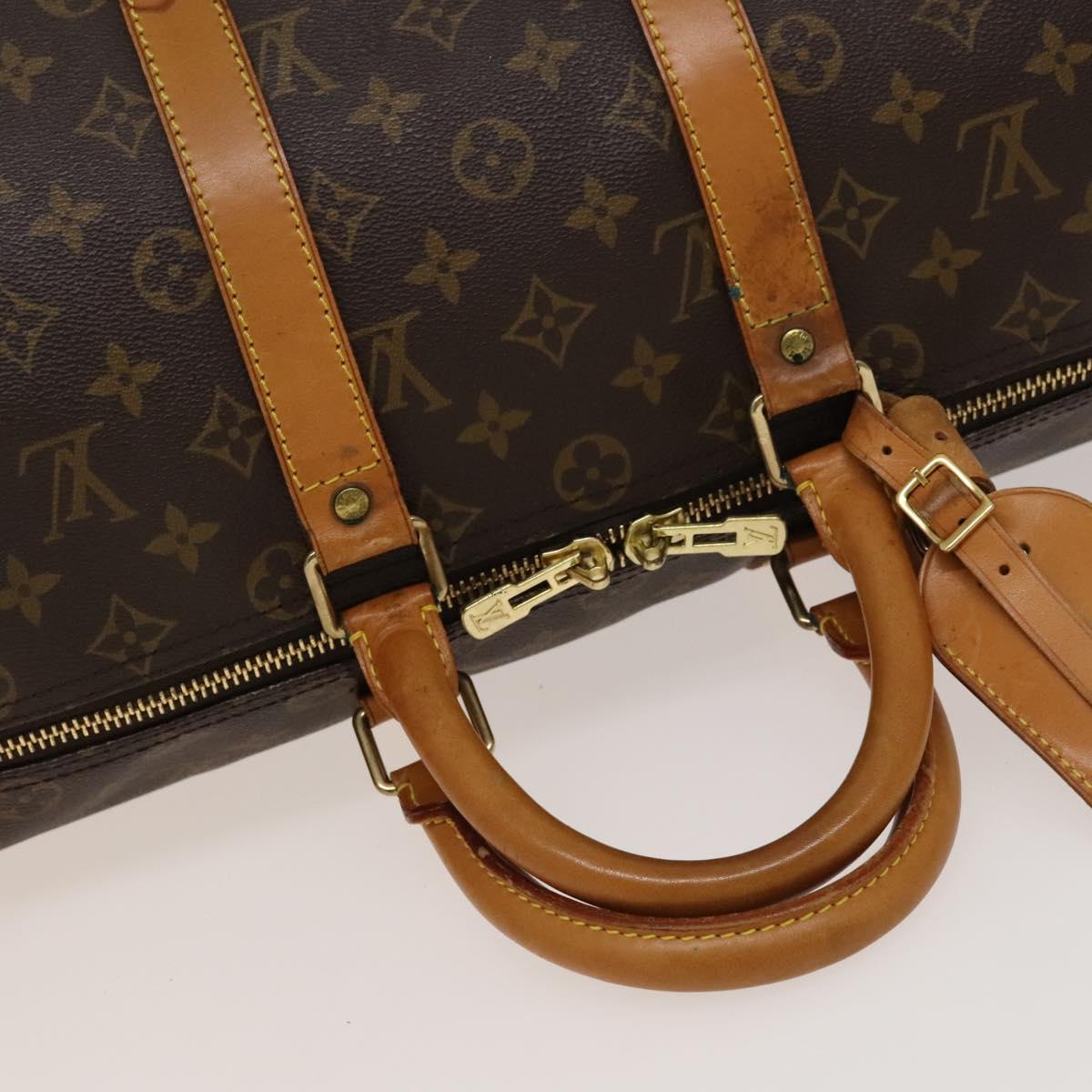 LOUIS VUITTON Monogram Keepall 45 Boston Bag M41428 LV Auth 134391