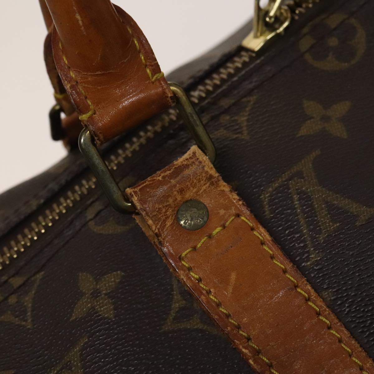 LOUIS VUITTON Monogram Keepall 50 Boston Bag M41426 LV Auth 134394