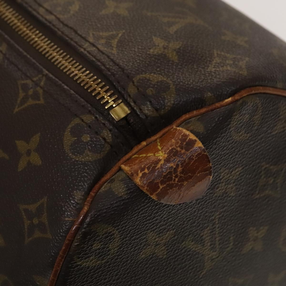 LOUIS VUITTON Monogram Keepall 50 Boston Bag M41426 LV Auth 134394