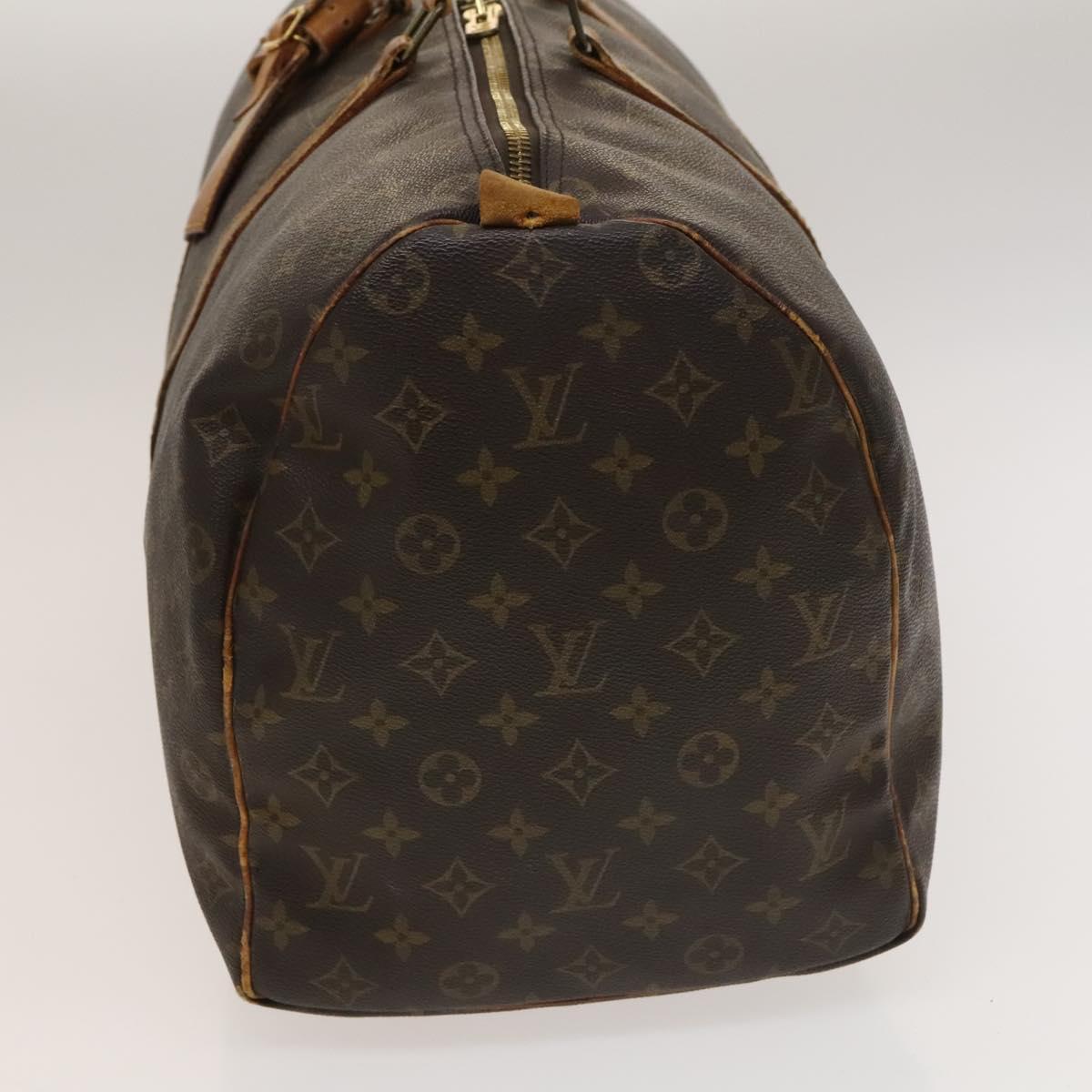 LOUIS VUITTON Monogram Keepall 50 Boston Bag M41426 LV Auth 134394