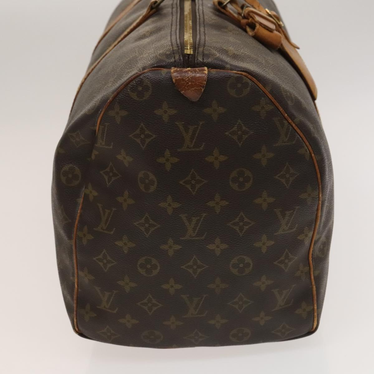 LOUIS VUITTON Monogram Keepall 50 Boston Bag M41426 LV Auth 134394
