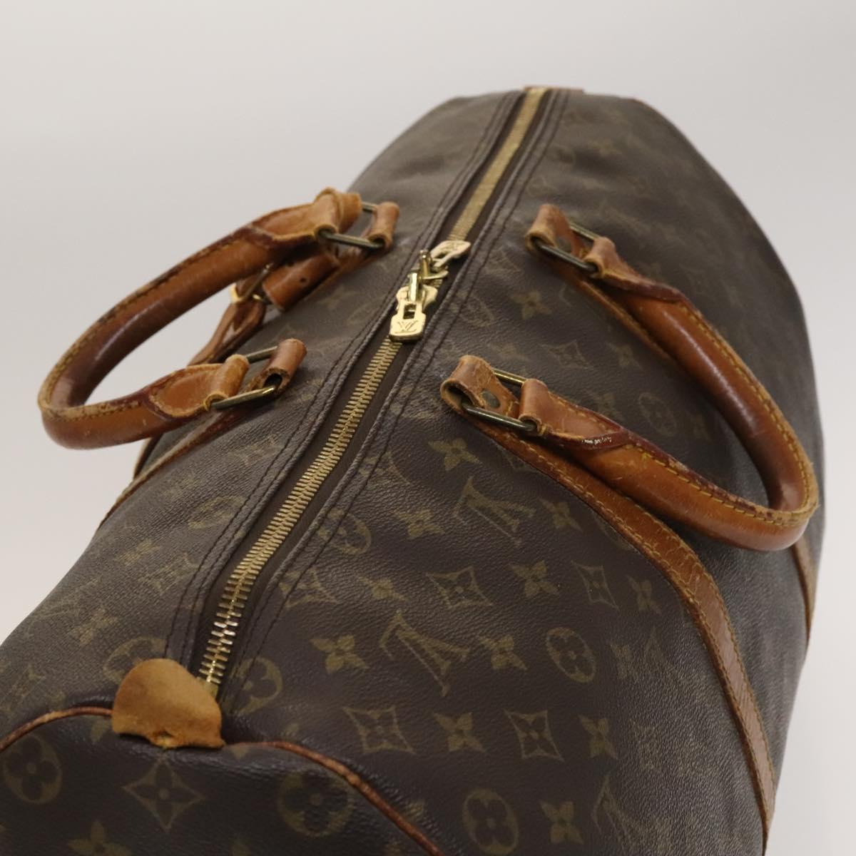 LOUIS VUITTON Monogram Keepall 50 Boston Bag M41426 LV Auth 134394