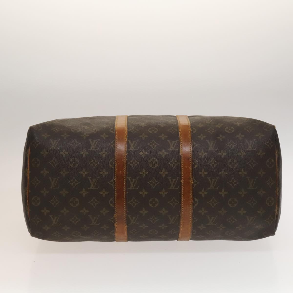 LOUIS VUITTON Monogram Keepall 50 Boston Bag M41426 LV Auth 134394