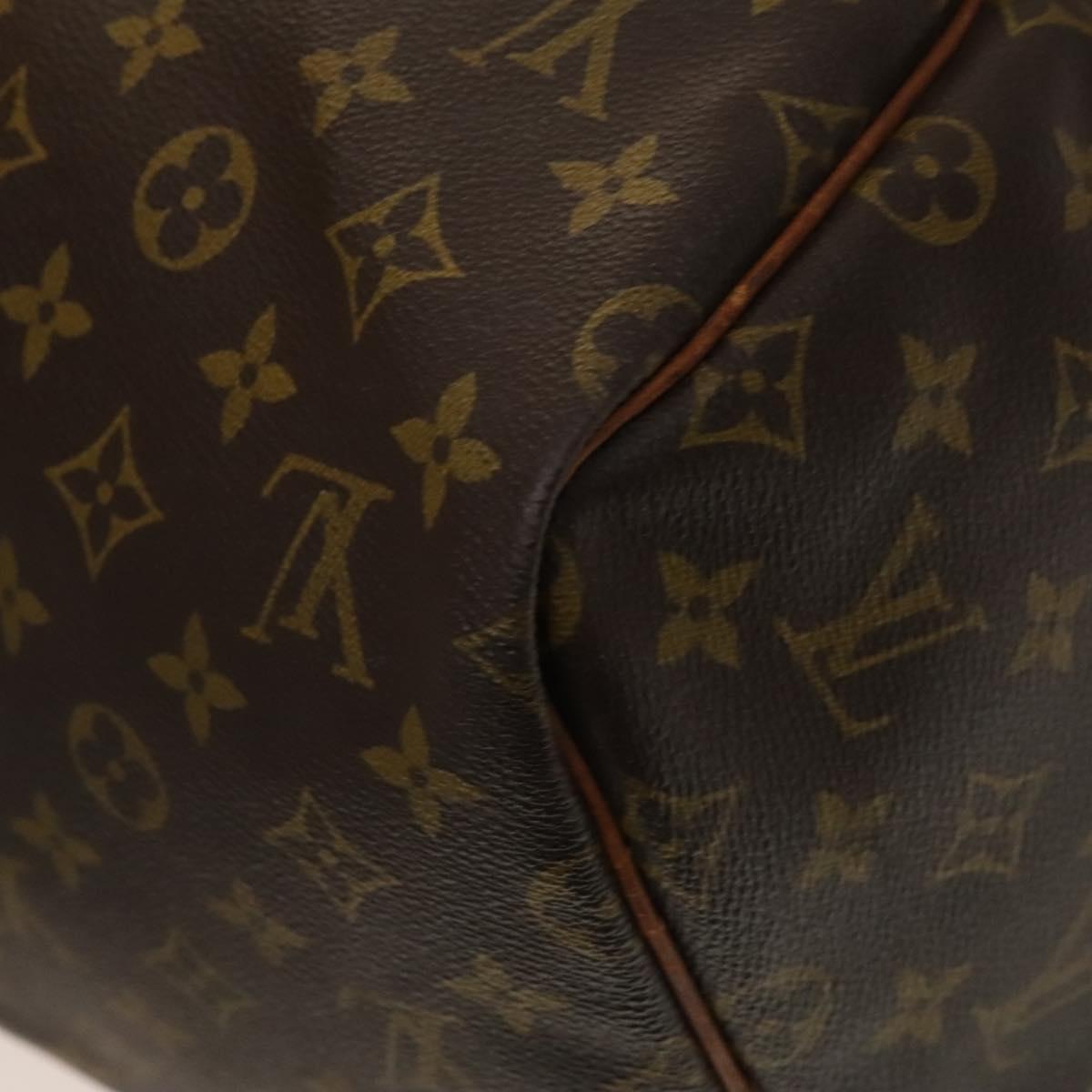 LOUIS VUITTON Monogram Keepall 55 Boston Bag M41424 LV Auth 134396