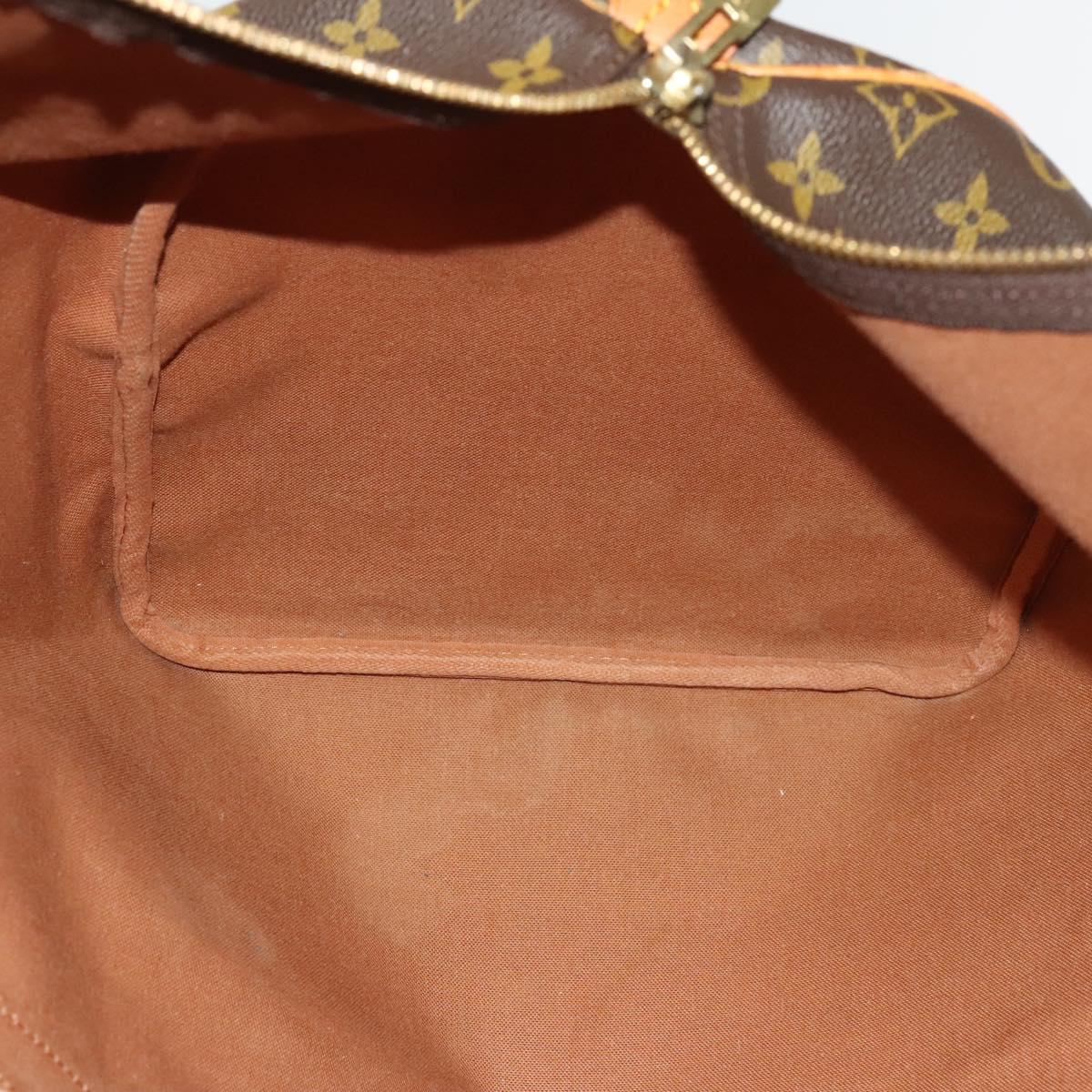 LOUIS VUITTON Monogram Keepall 55 Boston Bag M41424 LV Auth 134396