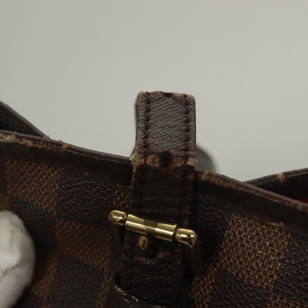 LOUIS VUITTON Damier Ebene Marais Shoulder Bag N42240 LV Auth 134398