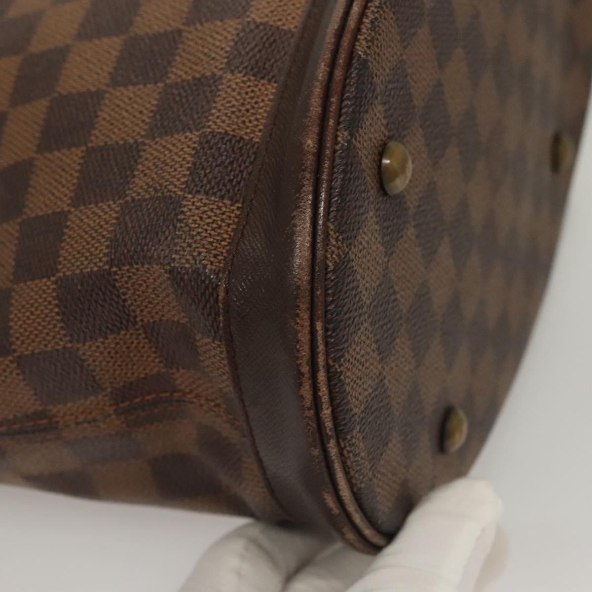 LOUIS VUITTON Damier Ebene Marais Shoulder Bag N42240 LV Auth 134398