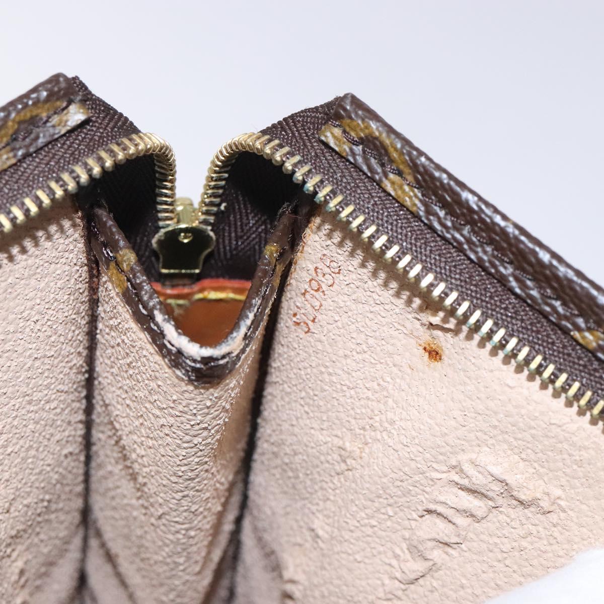 LOUIS VUITTON Monogram Poche Toilette 26 Pouch M47542 LV Auth 134418