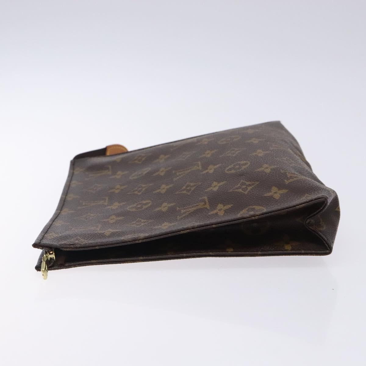 LOUIS VUITTON Monogram Poche Toilette 26 Pouch M47542 LV Auth 134418