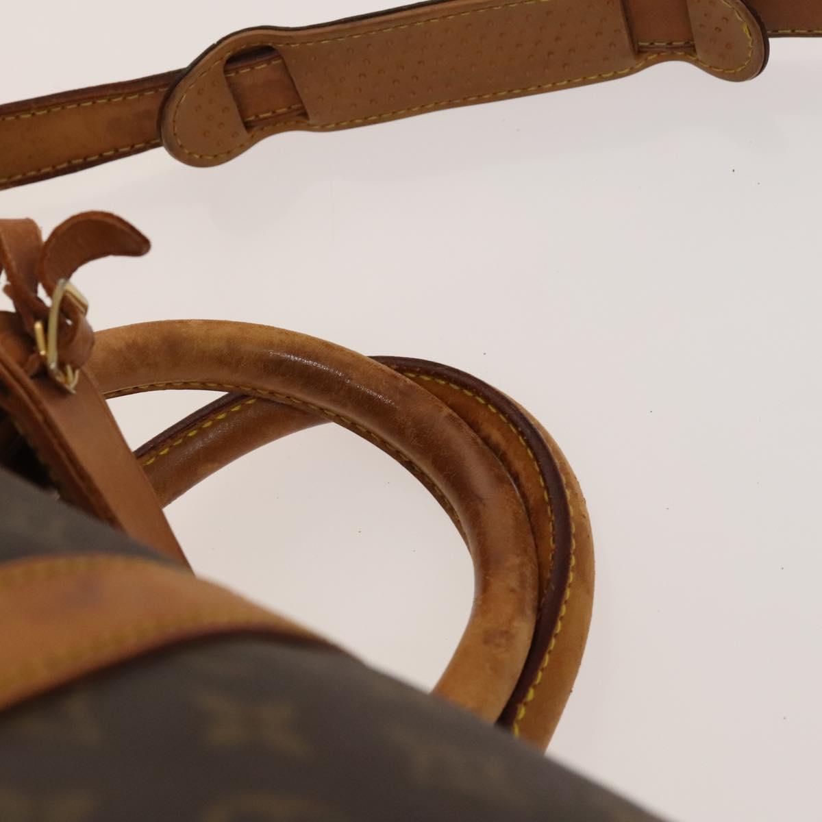 LOUIS VUITTON Monogram Keepall Bandouliere 55 Boston Bag M41414 LV Auth 134424
