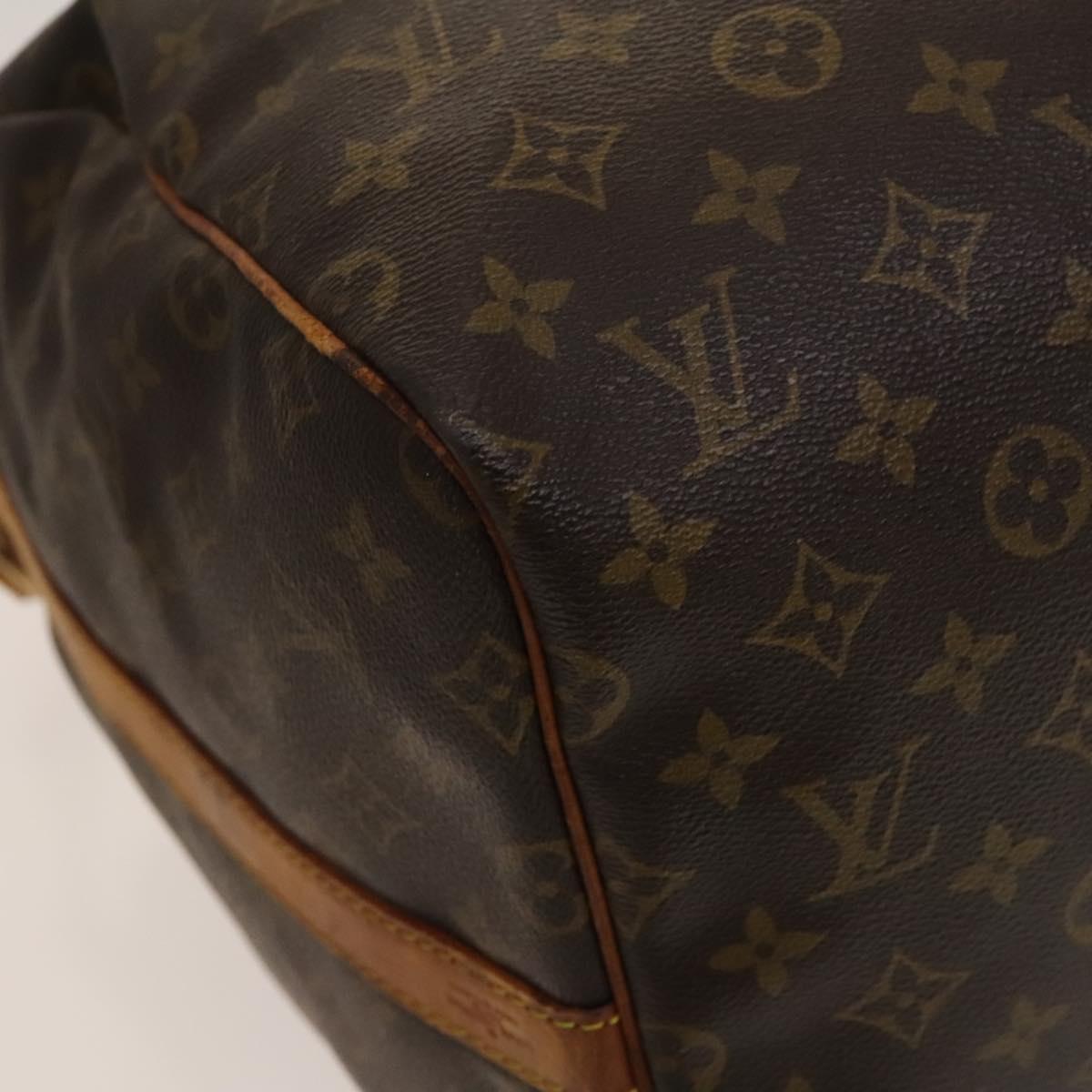 LOUIS VUITTON Monogram Keepall Bandouliere 55 Boston Bag M41414 LV Auth 134424